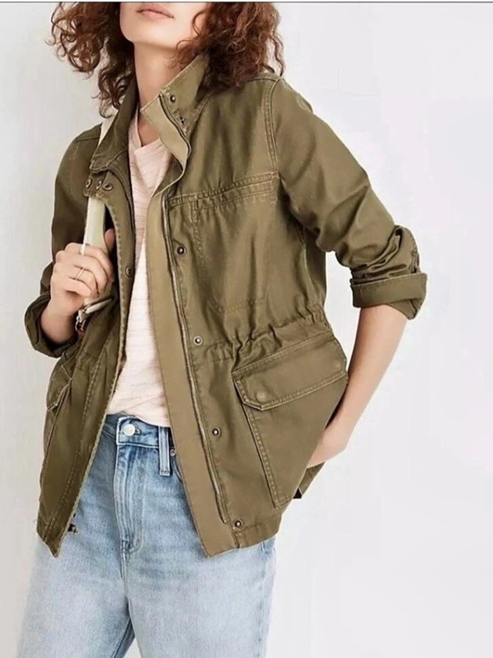 Madewell Fleet Jacket Utility Jacket Green Size XXS